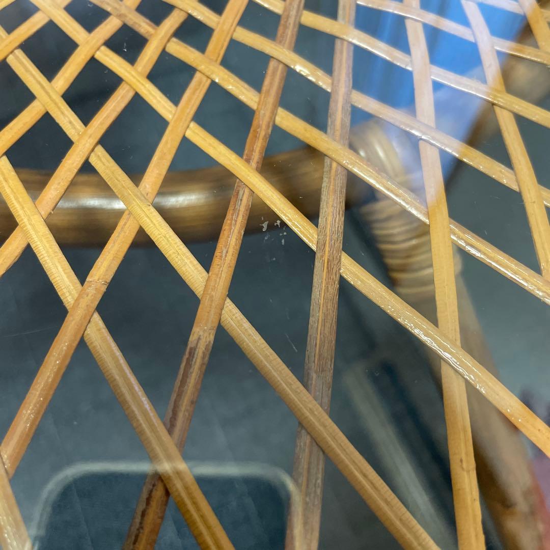 ラタンテーブル 丸テーブル