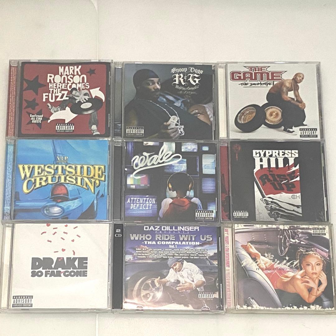 Hiphop R&B レゲエ中心 CD 116枚 まとめ売り セット 古いの多め