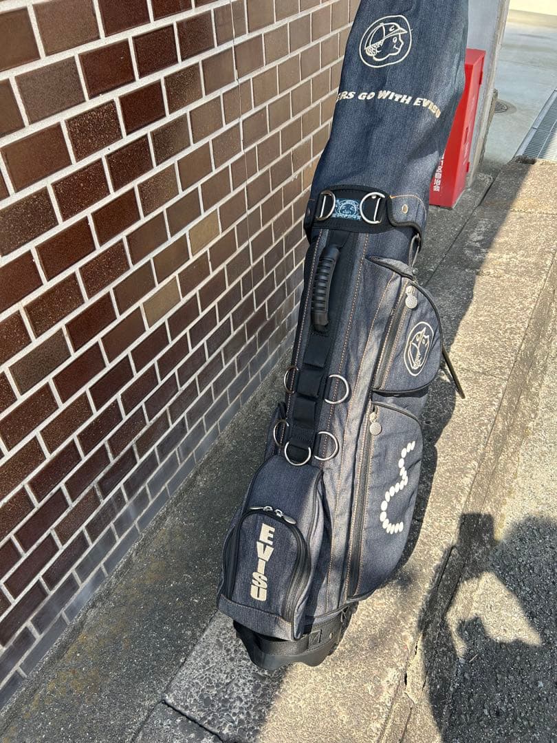 EVISU GOLF　キャディバッグ（スタンド付き） 芝生くん