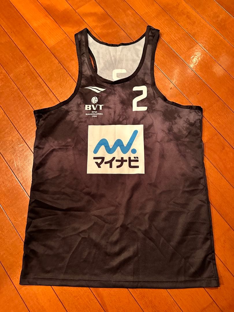 ビーチバレー　バレー　バレーボール　ユニフォーム　ジャパンツアー　タンクトップ
