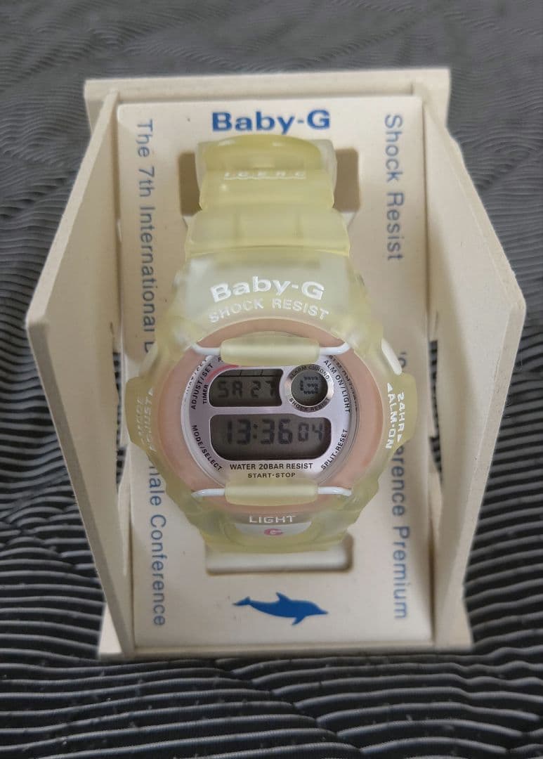 値下げ超希少babyG 1998第7回国際イルカクジラ会議 BG-370-4AT