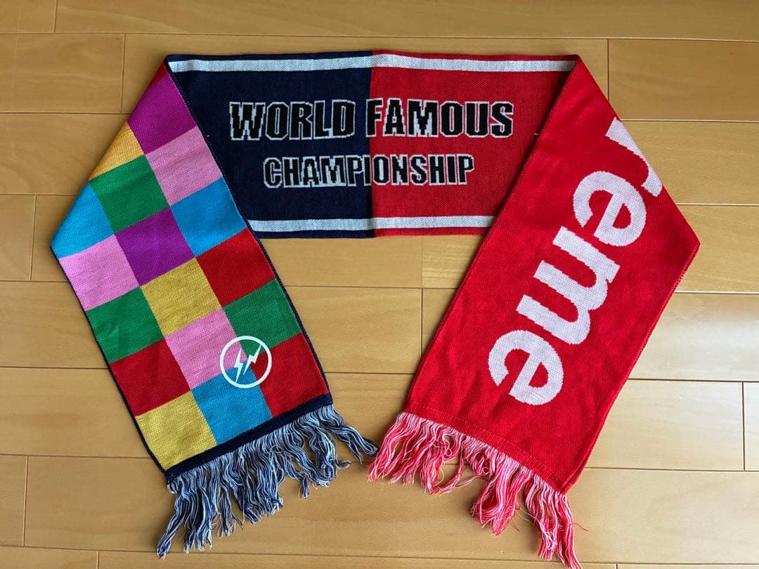 FRAGMENT Supreme uniform experiment マフラー