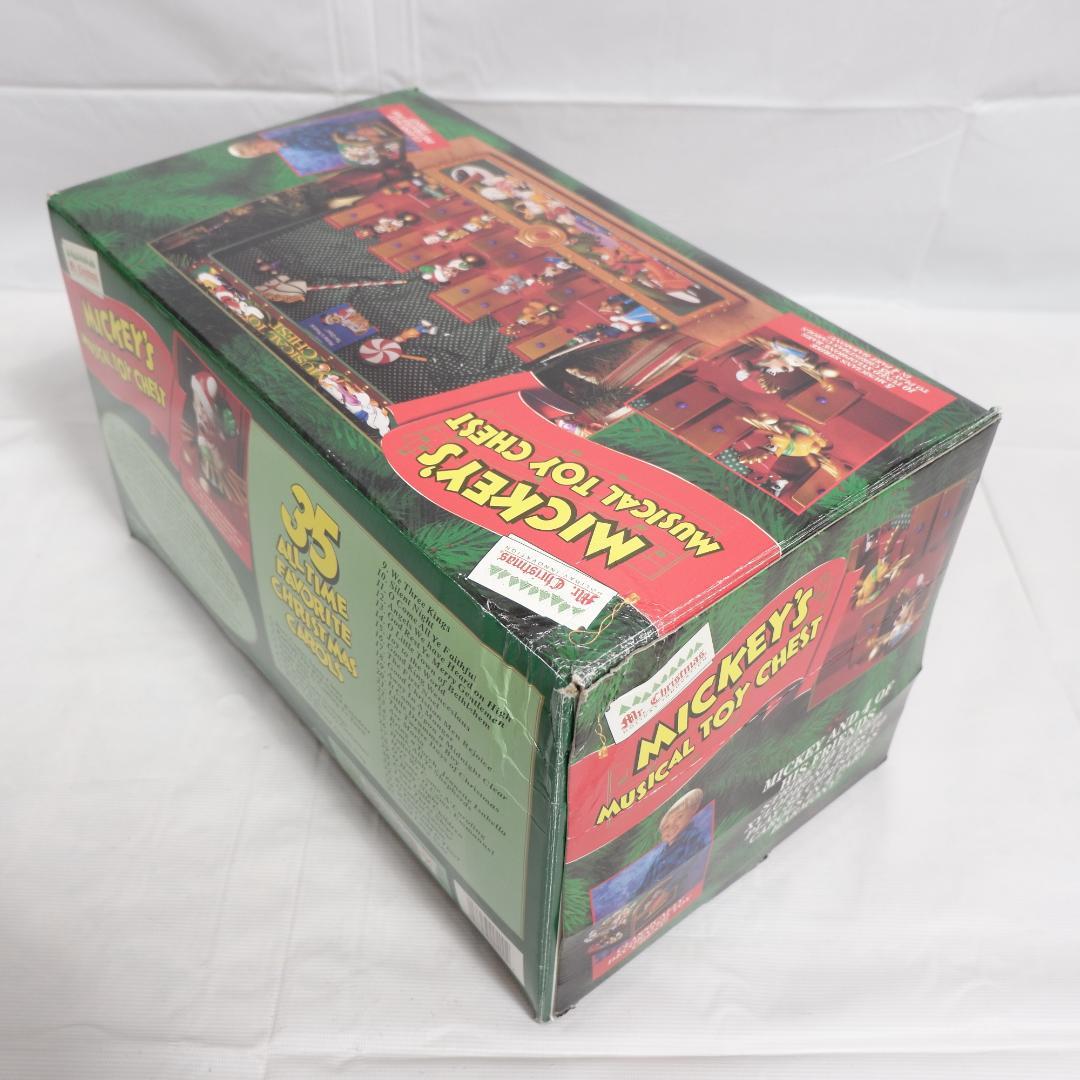 良品 ディズニー ミッキー ミュージカルトイチェスト Mr.Christmas