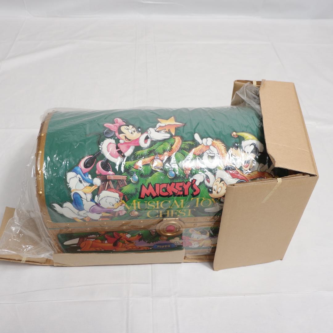 良品 ディズニー ミッキー ミュージカルトイチェスト Mr.Christmas