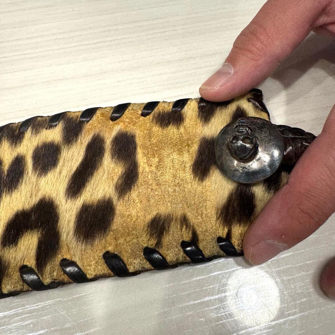 激レア　ロバートワーナー　ブレスレット　レオパード柄　ヒョウ柄