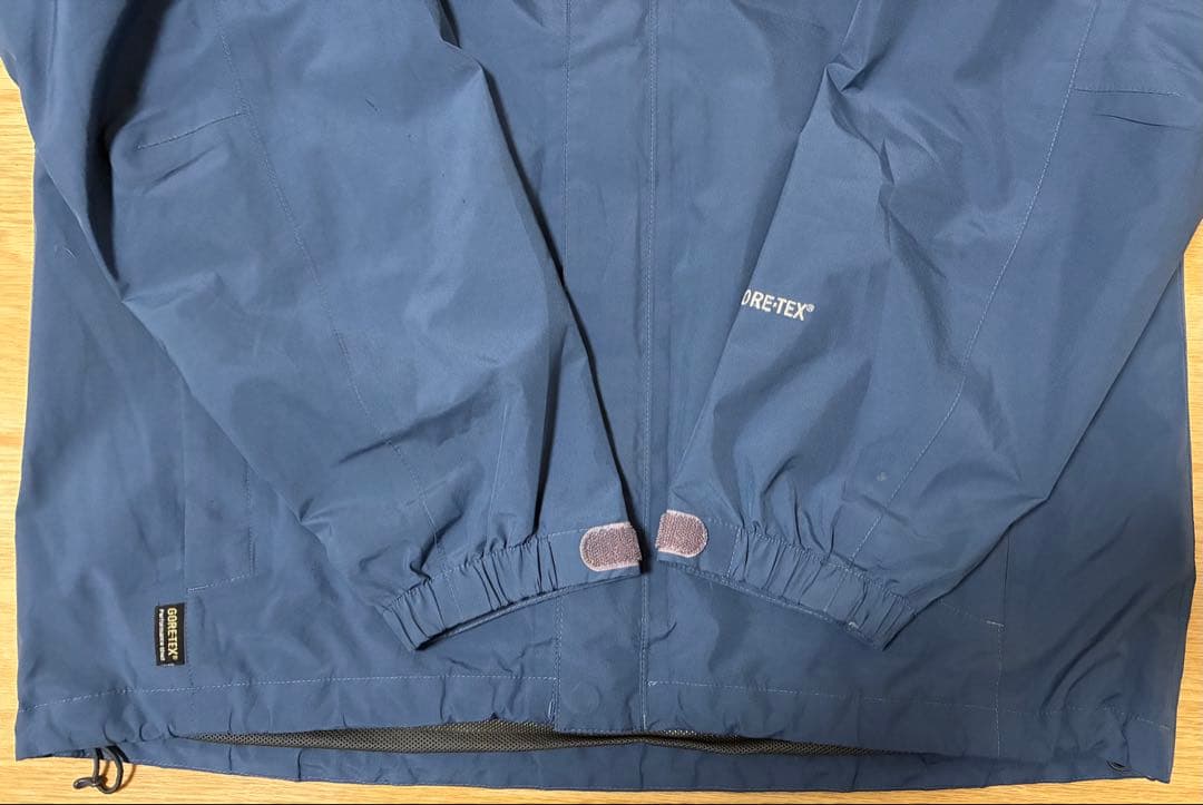 ノースフェイス ゴアテックス マウンテンジャケット パーカー ネイビー L