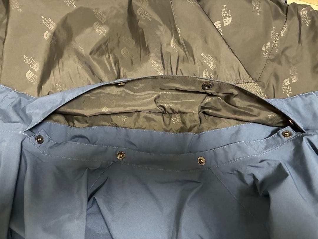 ノースフェイス ゴアテックス マウンテンジャケット パーカー ネイビー L