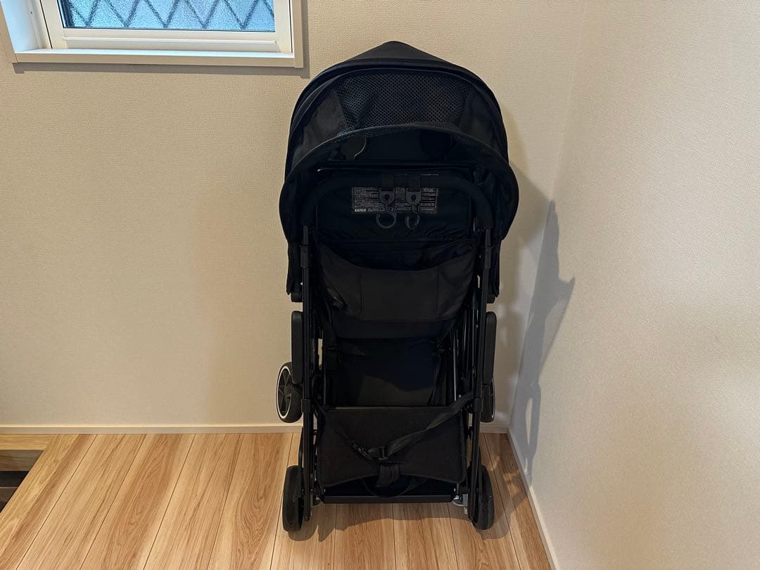 KATOJI カトージ　二人乗りベビーカー　2人でゴー　ブラック
