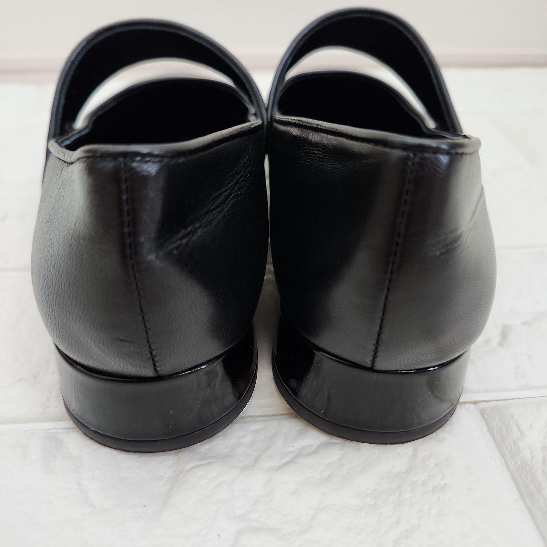 【美品】定価5.9万　Tory Burch ブラック メリージェーン パンプス