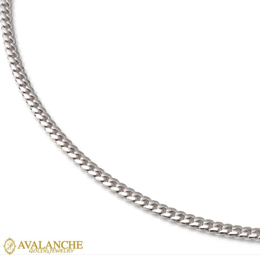 俺は売上金でfrexする男様 K10WG マイアミネックレス ホワイトゴールド