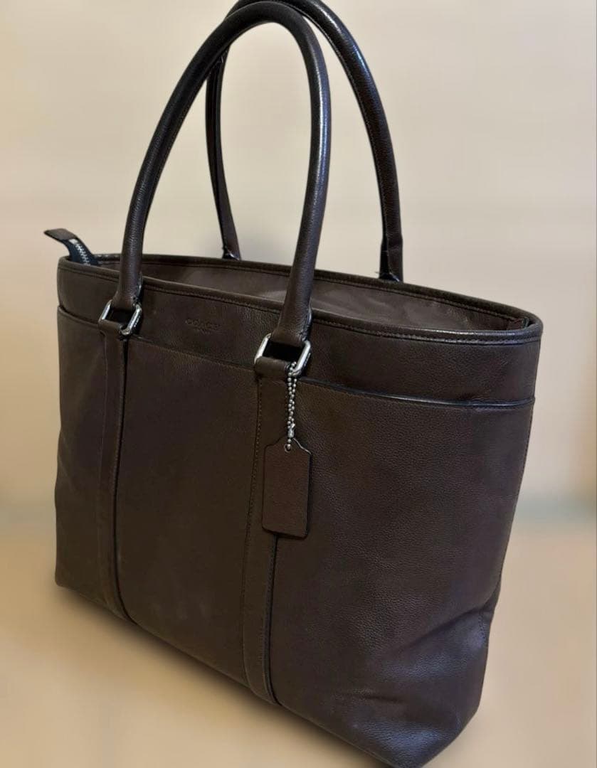 COACH コーチ レザートートバッグ メトロポリタン
