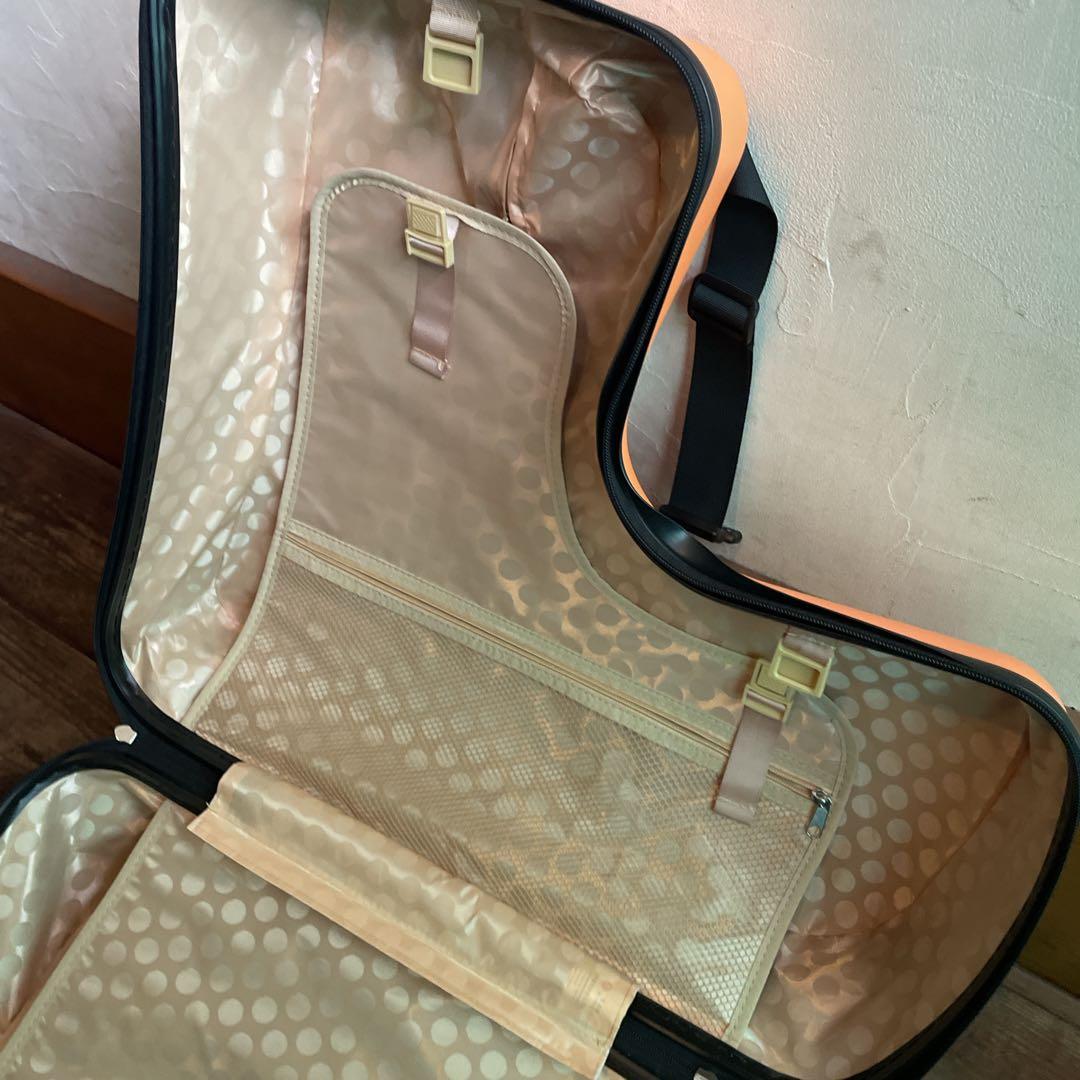 美品　ノリッコ　キッズトラベル　キャリーケース　マンゴーオレンジ