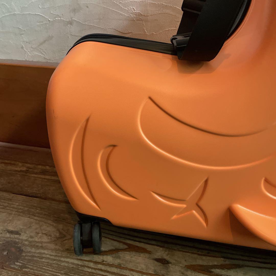 美品　ノリッコ　キッズトラベル　キャリーケース　マンゴーオレンジ