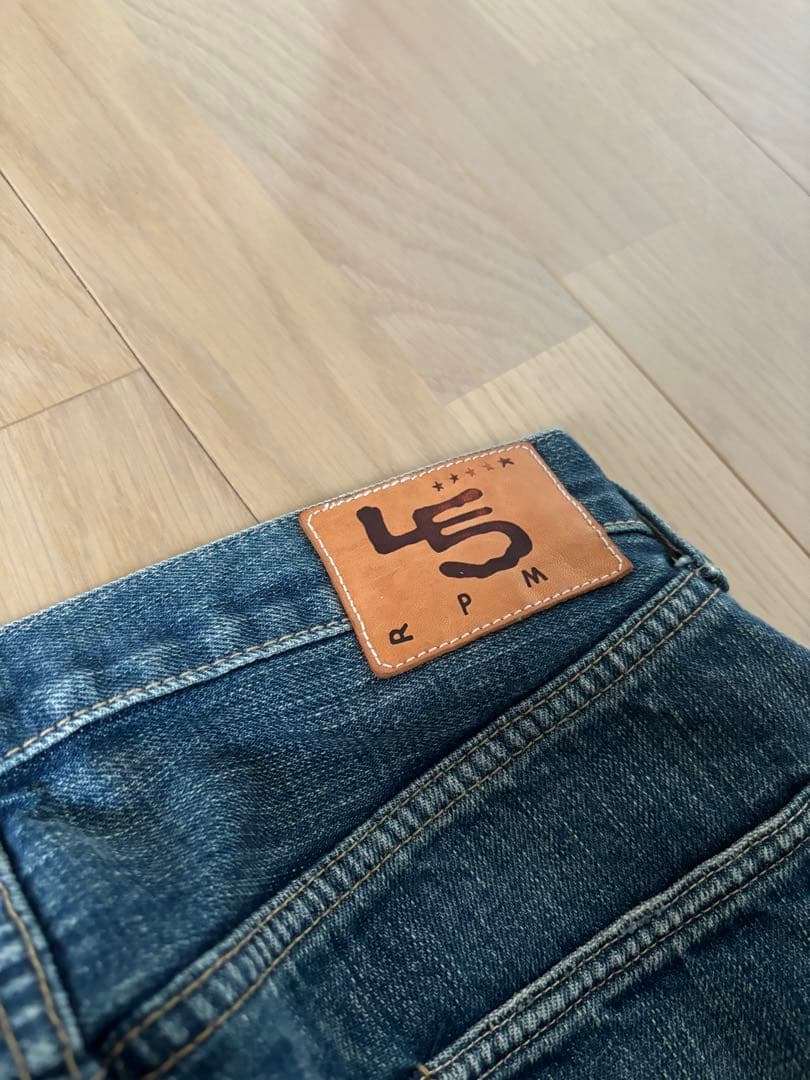 45R 再び6.5の空比古比女　デニムパンツ