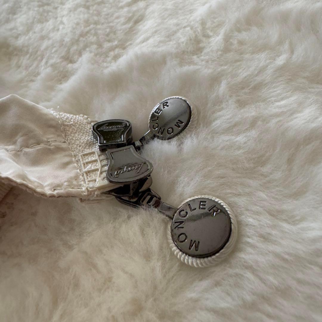 MONCLER ARLETTE GILET ジレ　ベスト　フレア　ホワイト