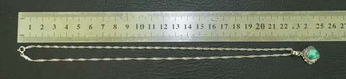 【値下げ】天然ターコイズ シルバー925 ネックレス インディアンジュエリー