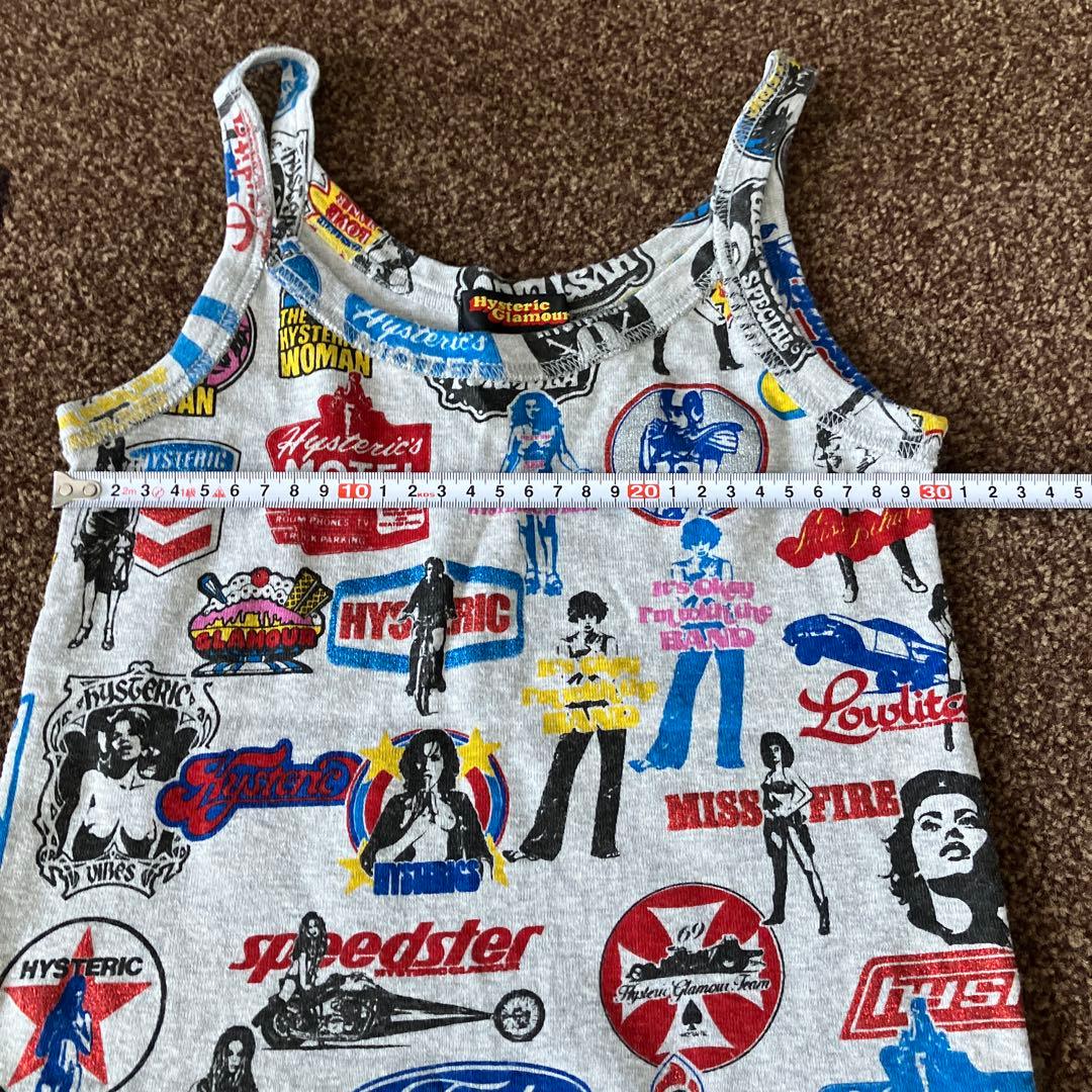 Hysteric Glamour グラフィックタンクトップ