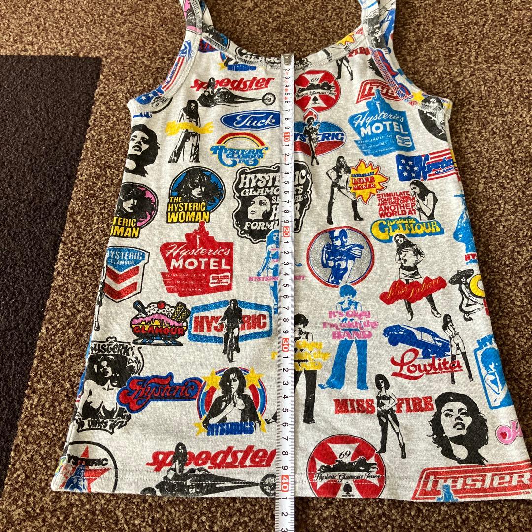 Hysteric Glamour グラフィックタンクトップ