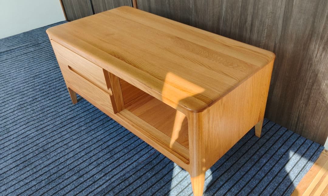 取引のみ！ローテーブル センターテーブル 北米産オーク無垢材 組み立て不要