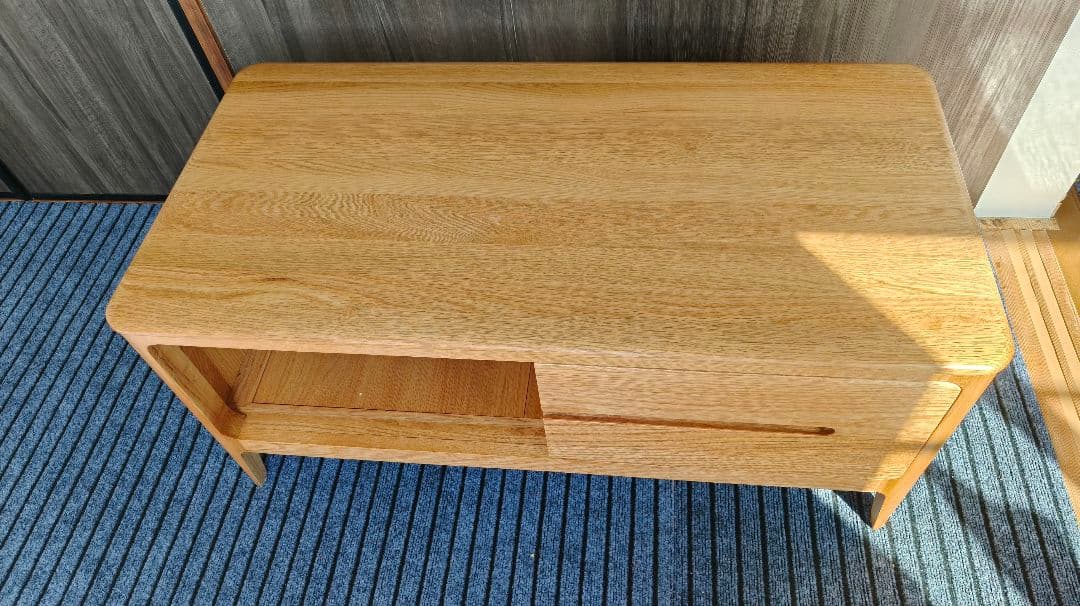 取引のみ！ローテーブル センターテーブル 北米産オーク無垢材 組み立て不要