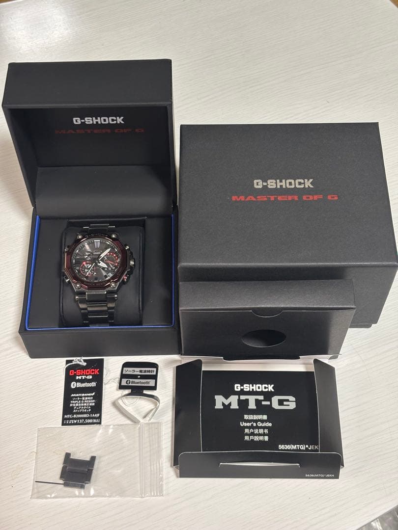G-SHOCK MT-G2000 Bluetooth電波ソーラー美品