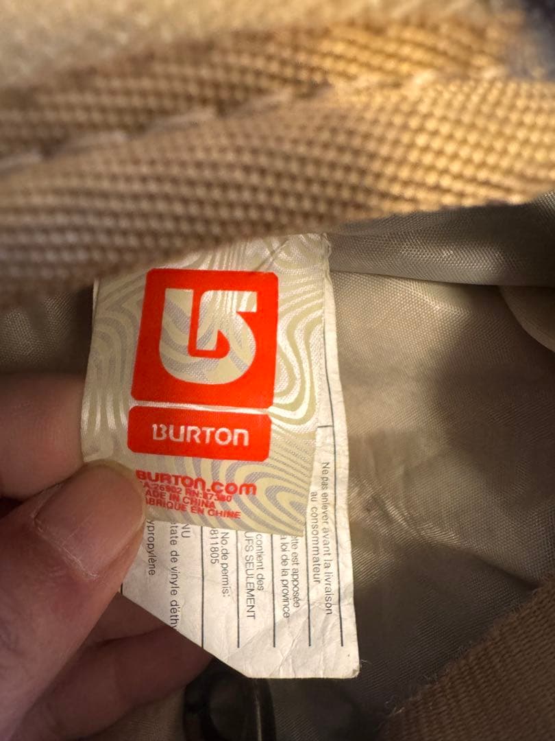 【希少】Burton ショルダーバッグ ラチェット調節 ビンディング