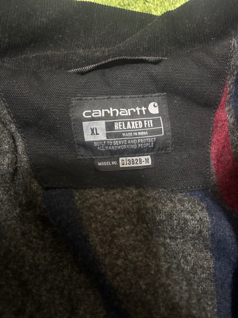 Carhartt ブラック リラックスフィット ジャケット XL
