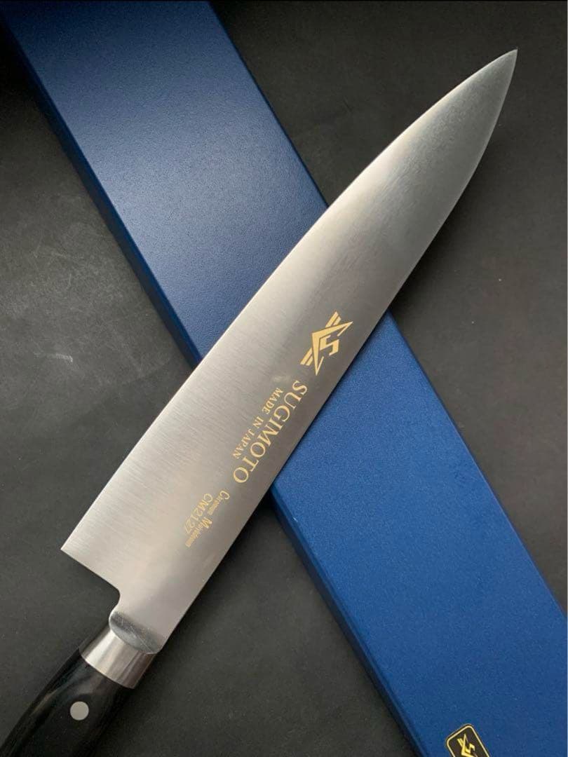 東京　杉本　牛刀　包丁　CM2127 CM鋼 ステンレス