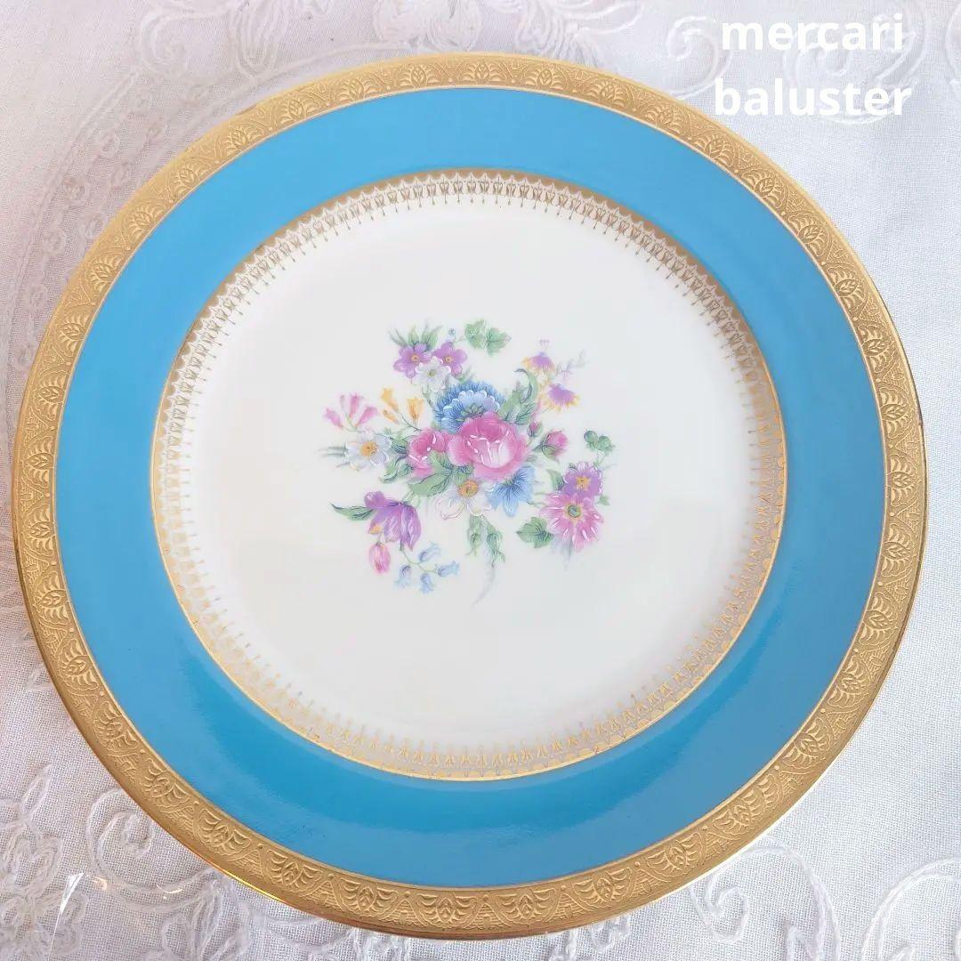 リモージュ　アンティーク　アレンフェルト　皿　ケーキプレート