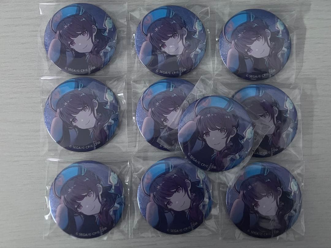 プロセカ 朝比奈まふゆ グリ缶 48A 缶バッジ