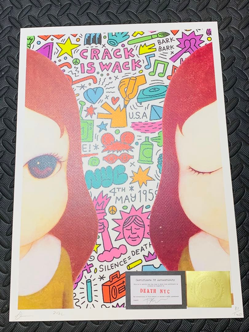 売約済！限定品DEATH NYC ポップアート 奈良美智　キースヘリング