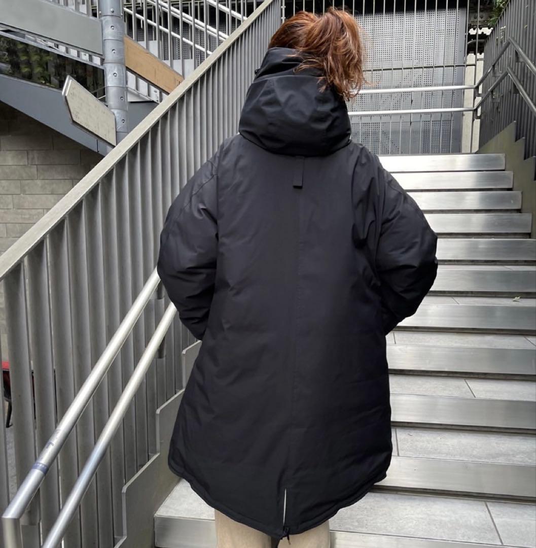 新品タグ付き SPICK AND SPAN 撥水フーデッドダウンロングコート36