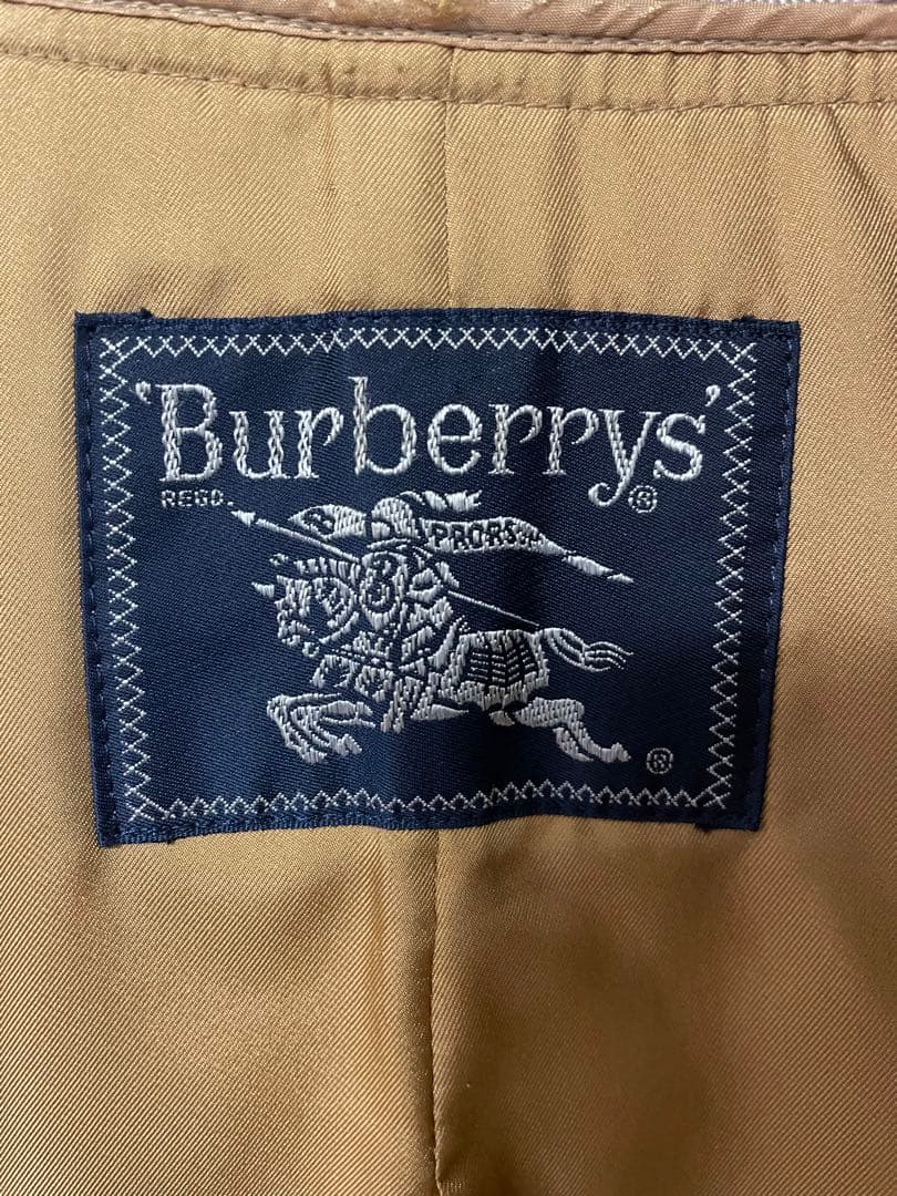 Burberrys バーバリー ステンカラーコート ライナー付　サイズＭ