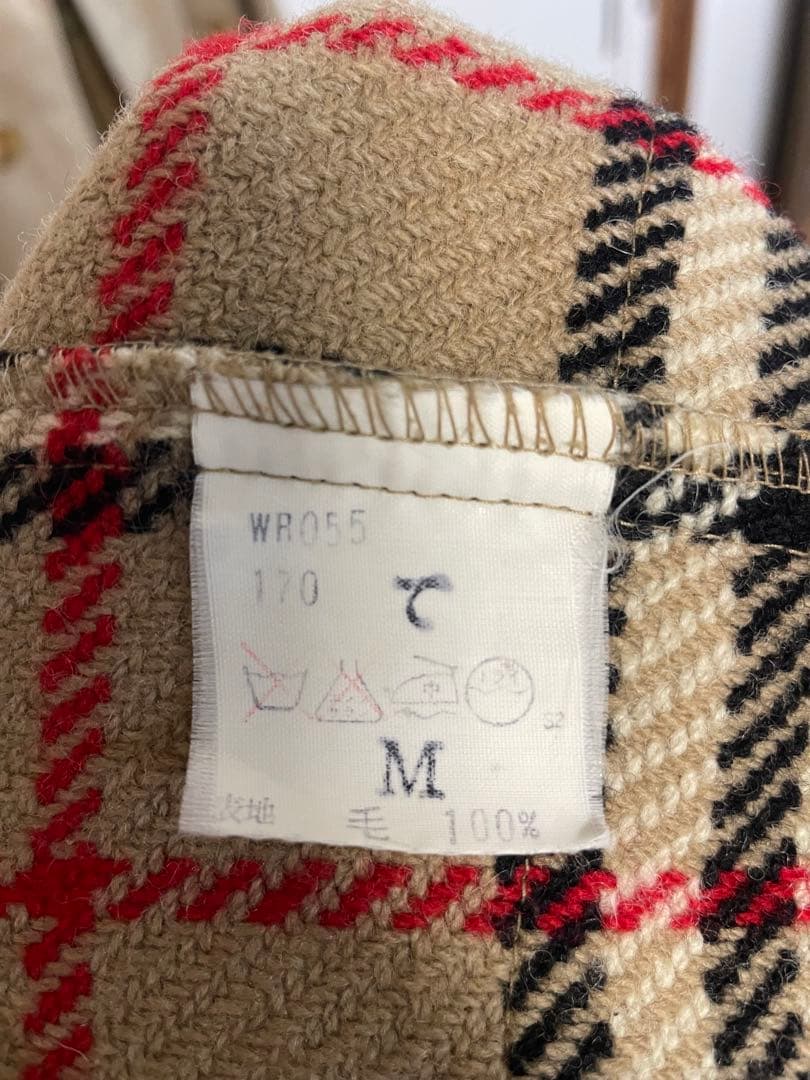 Burberrys バーバリー ステンカラーコート ライナー付　サイズＭ