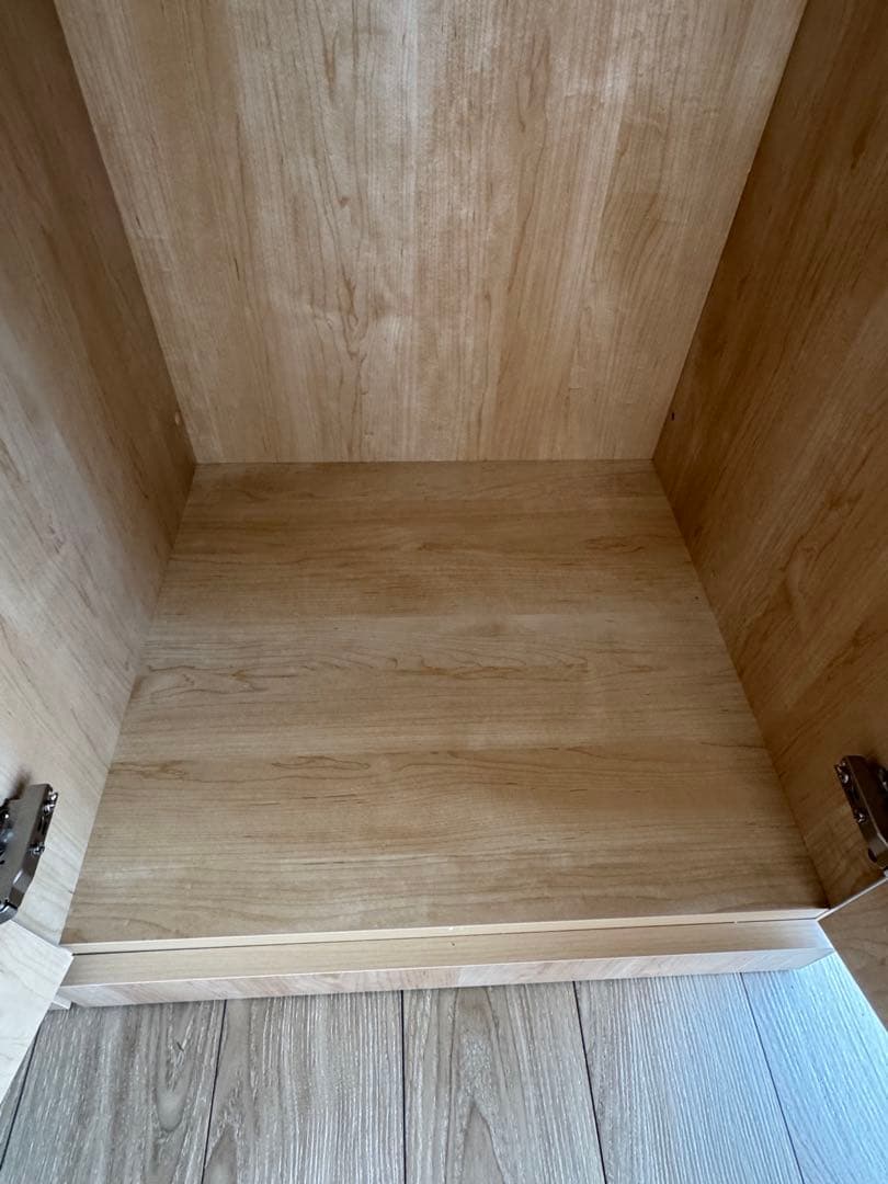 ディノス 壁面間仕切り ミラー ワードローブ ハンガー2段 幅60 高さ180