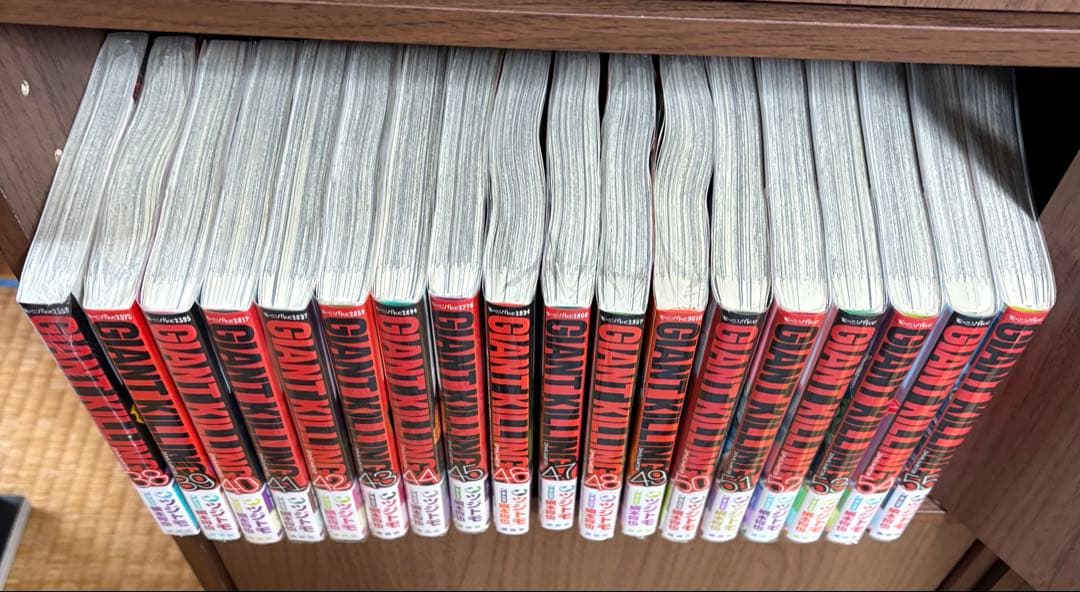 美品 未読◾️GIANT KILLING 1〜68巻セット★全初版・帯・シール付き