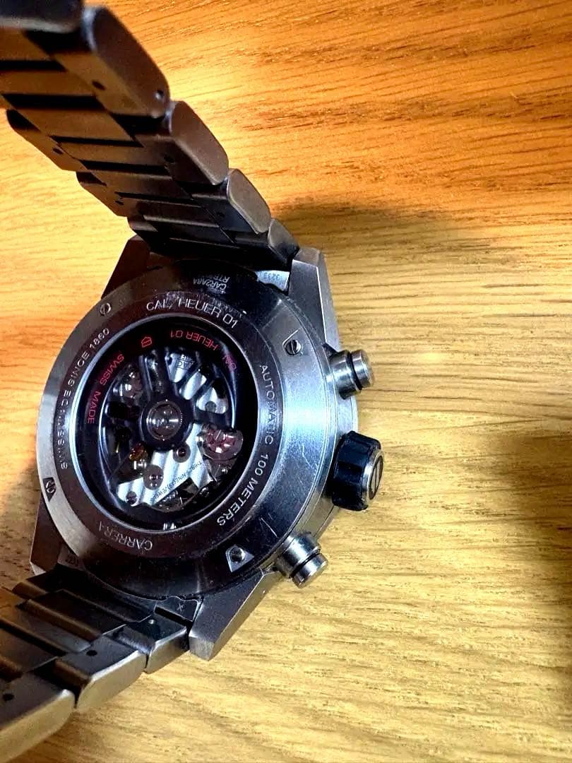 最終価格タグホイヤー カレラ キャリバーホイヤー01グレーファントム