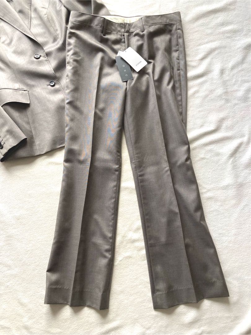 未使用タグ付　ロートレアモン　axc セットアップ　パンツ　シルクカシミヤ混　3