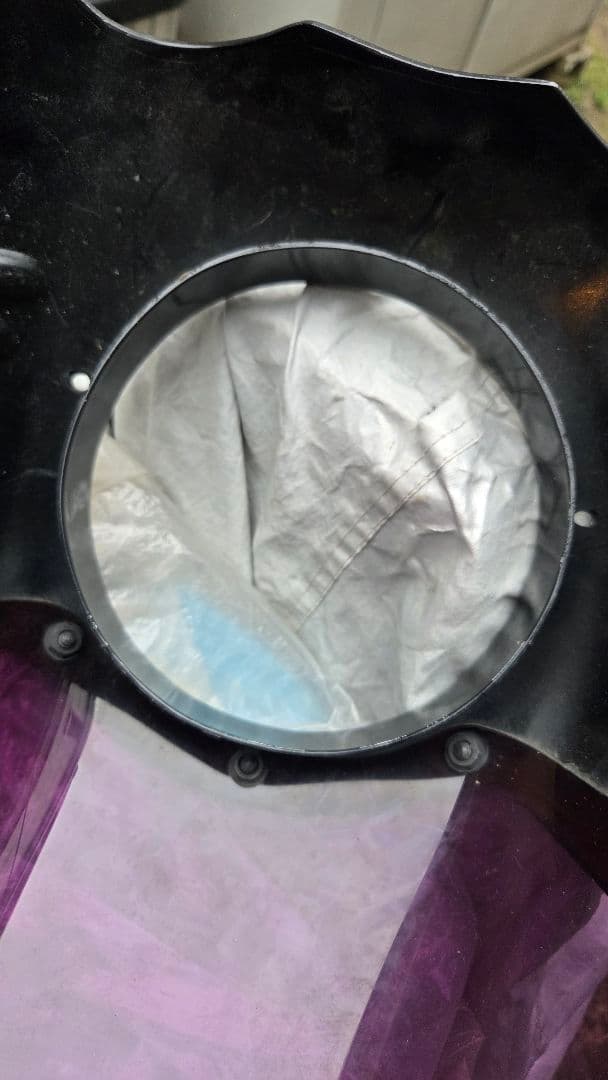 ハーレー　ネスカウル　スリット入り　 紫色透明シールド