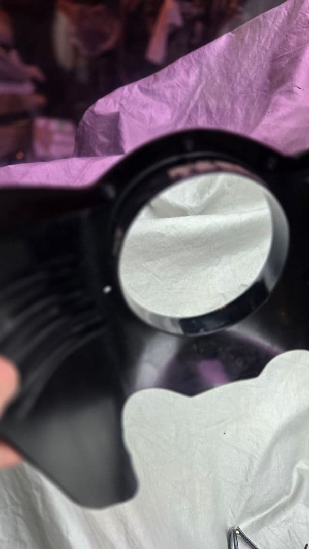 ハーレー　ネスカウル　スリット入り　 紫色透明シールド