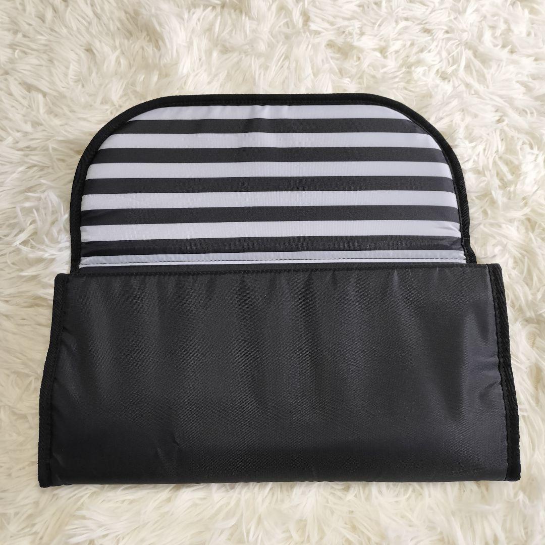 アニエスベー ロゴ ペアレンツバッグ マザーズバッグ 2way リュックブラック