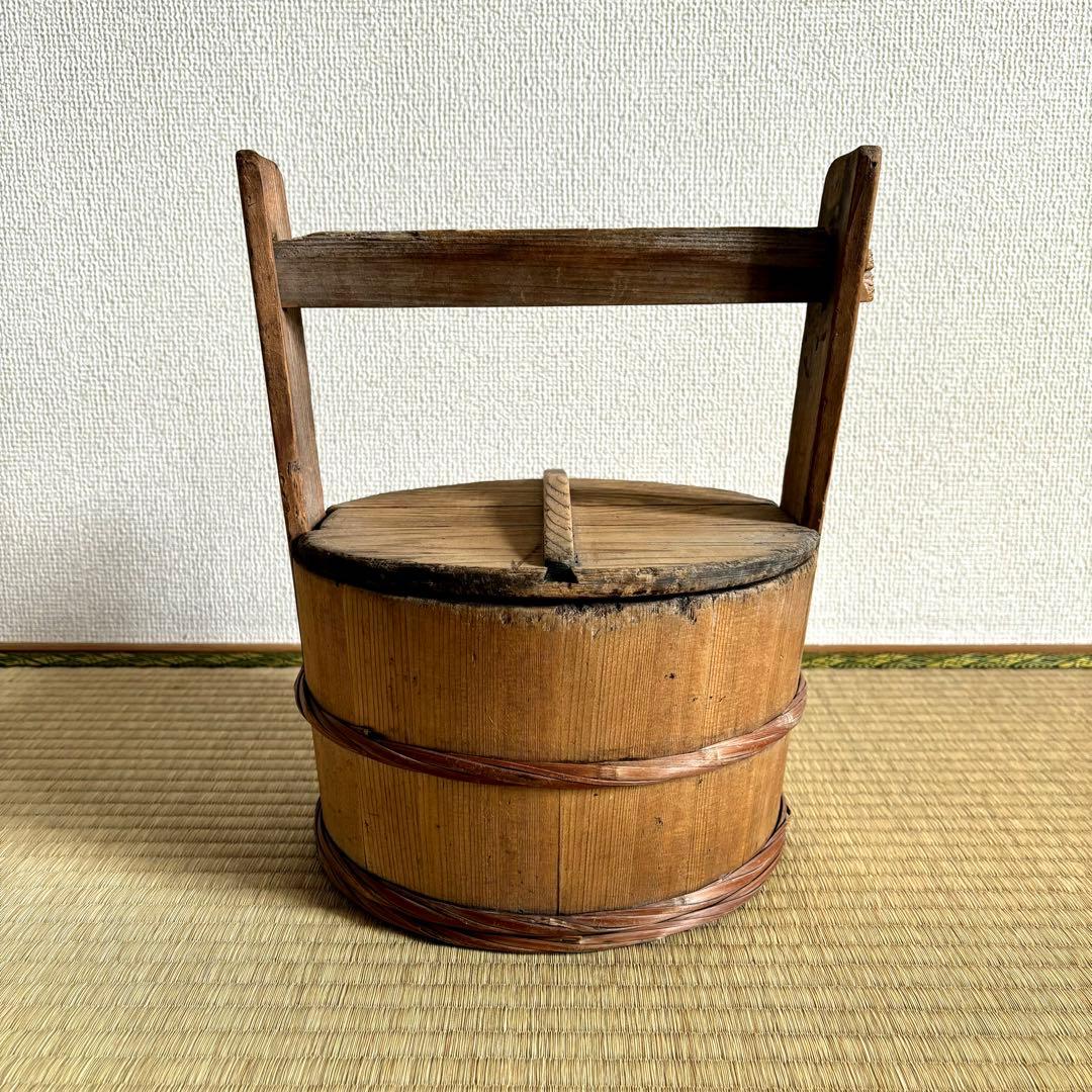 chada様　2点まとめて　古い桶