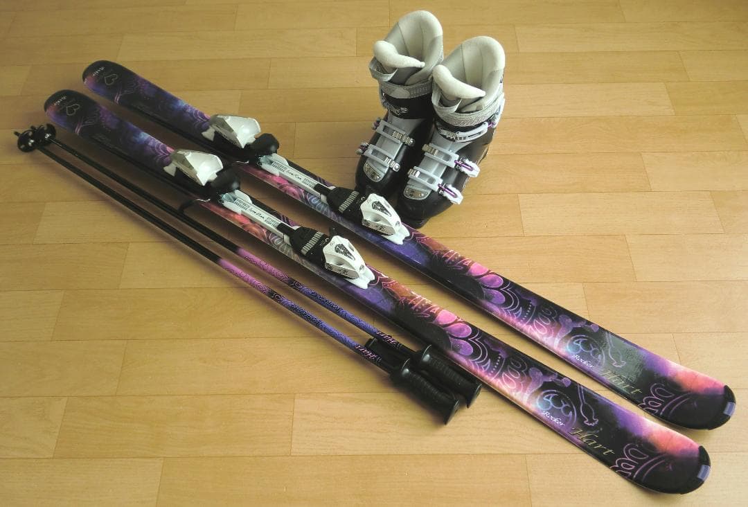 ■■12月・1月限定■送料無料■Hart■女性用スキー4点セット■152/25■