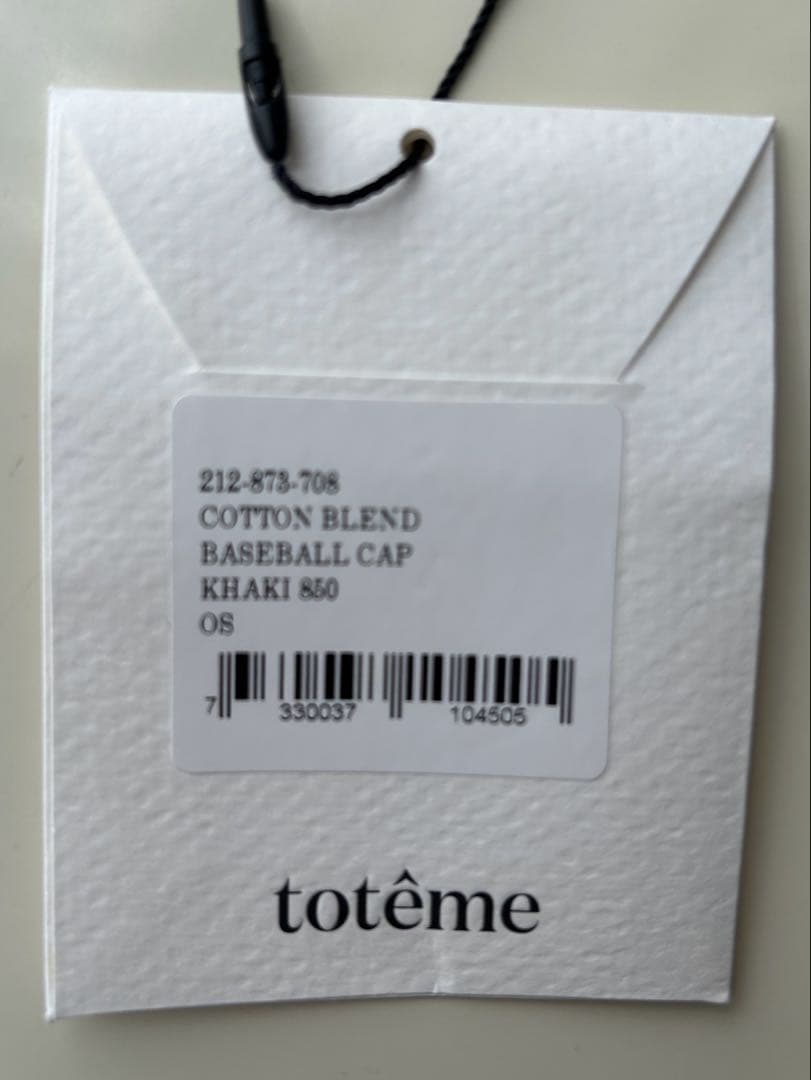 【新品未使用】TOTEM トーテム ベースボールキャップ