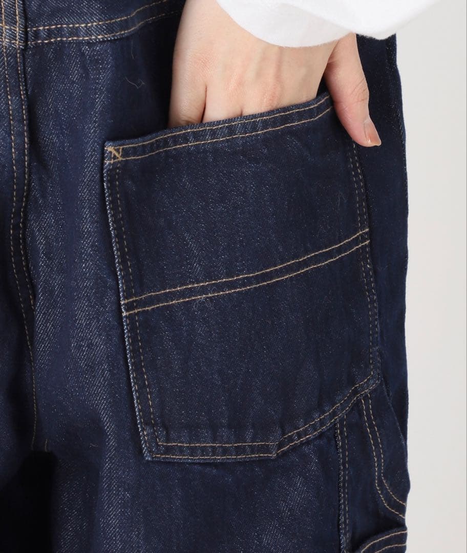 FRAMeWORK PAYDAY/ペイデイ サスペンダー付きデニム2 38