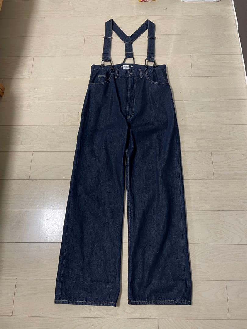 FRAMeWORK PAYDAY/ペイデイ サスペンダー付きデニム2 38