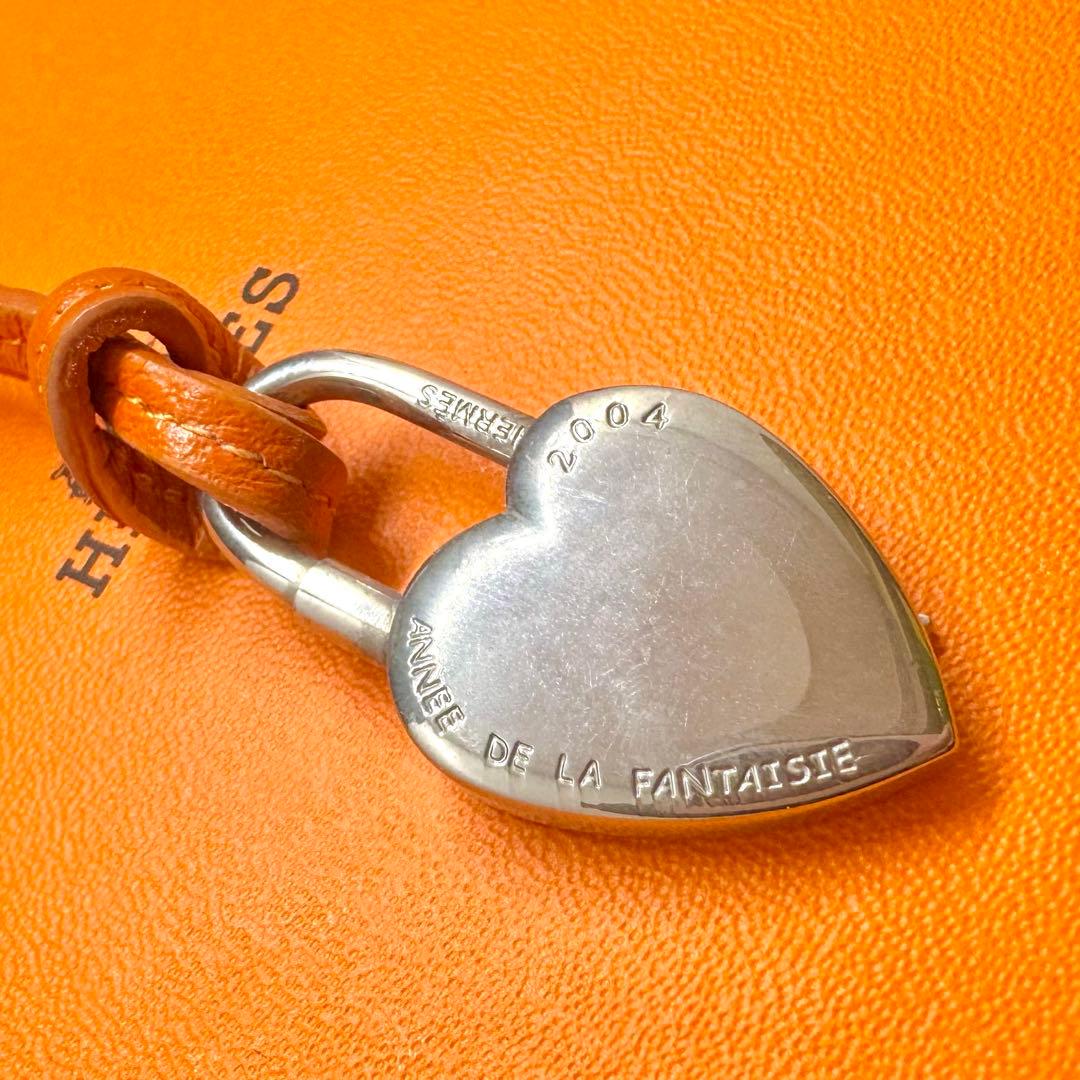 HERMES 2004年限定 カデナ ファンタジー ハート ネックレス ロック