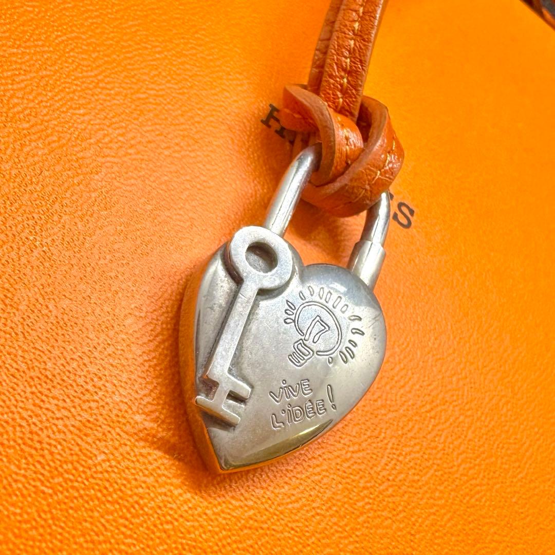 HERMES 2004年限定 カデナ ファンタジー ハート ネックレス ロック