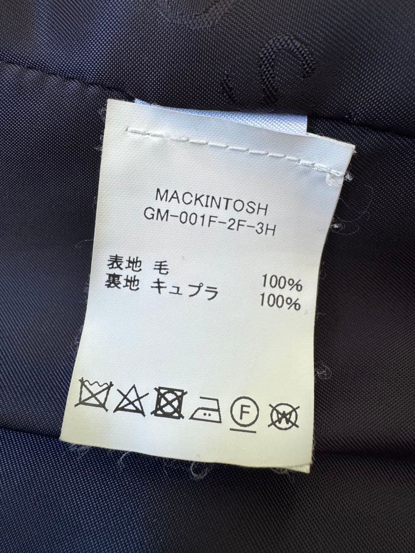 MACKINTOSH ダンケルド　ステンカラーコート　38 ストームシステム