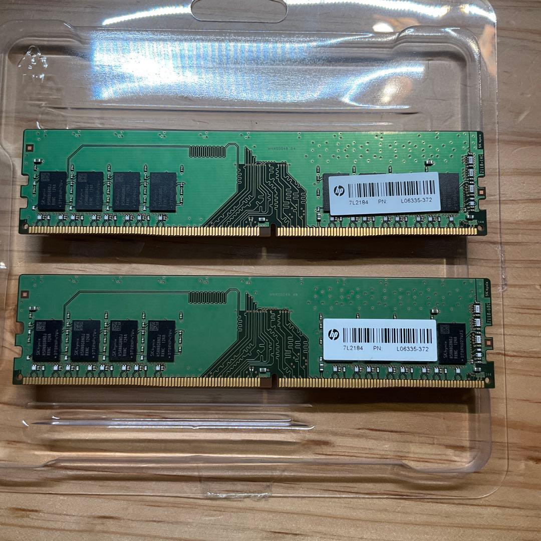 SK hynix DDR4 PC4-3200 メモリ 16GB(8GB2枚)